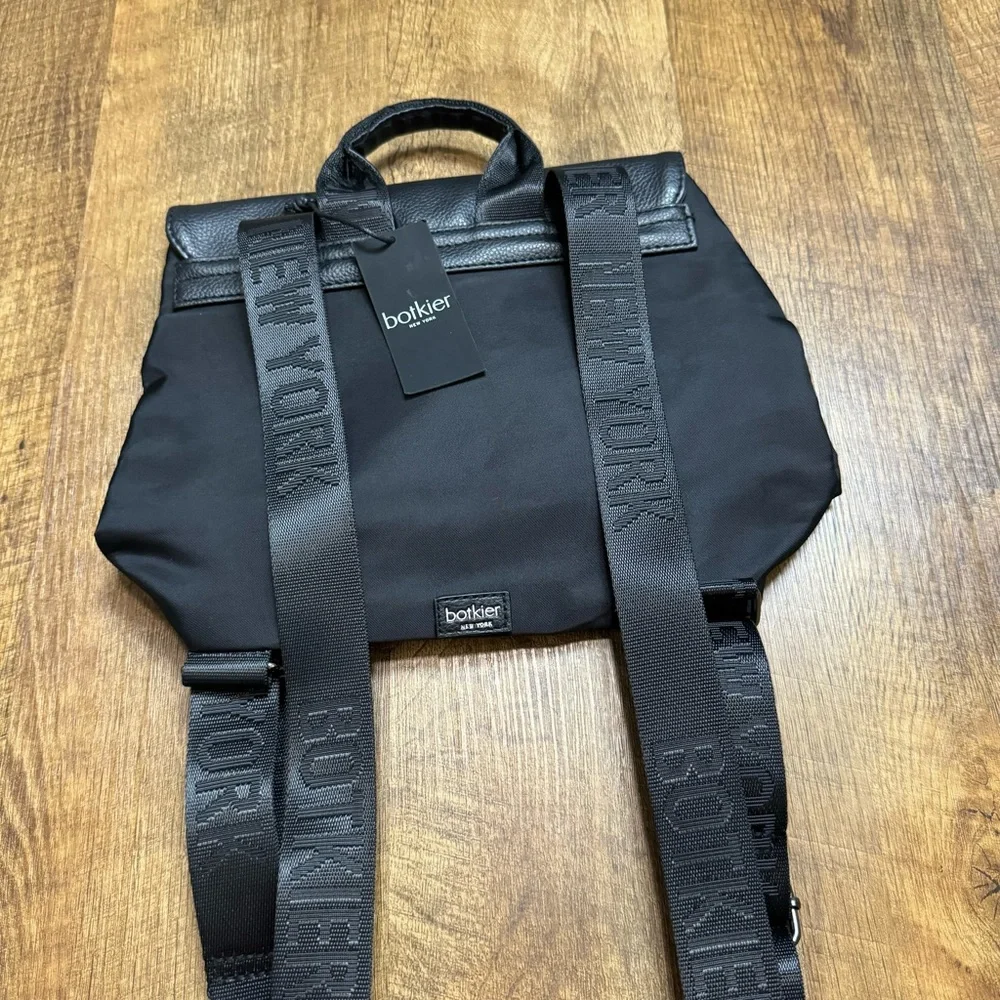 NWT Botkier New York Mini Trigger Backpack Black